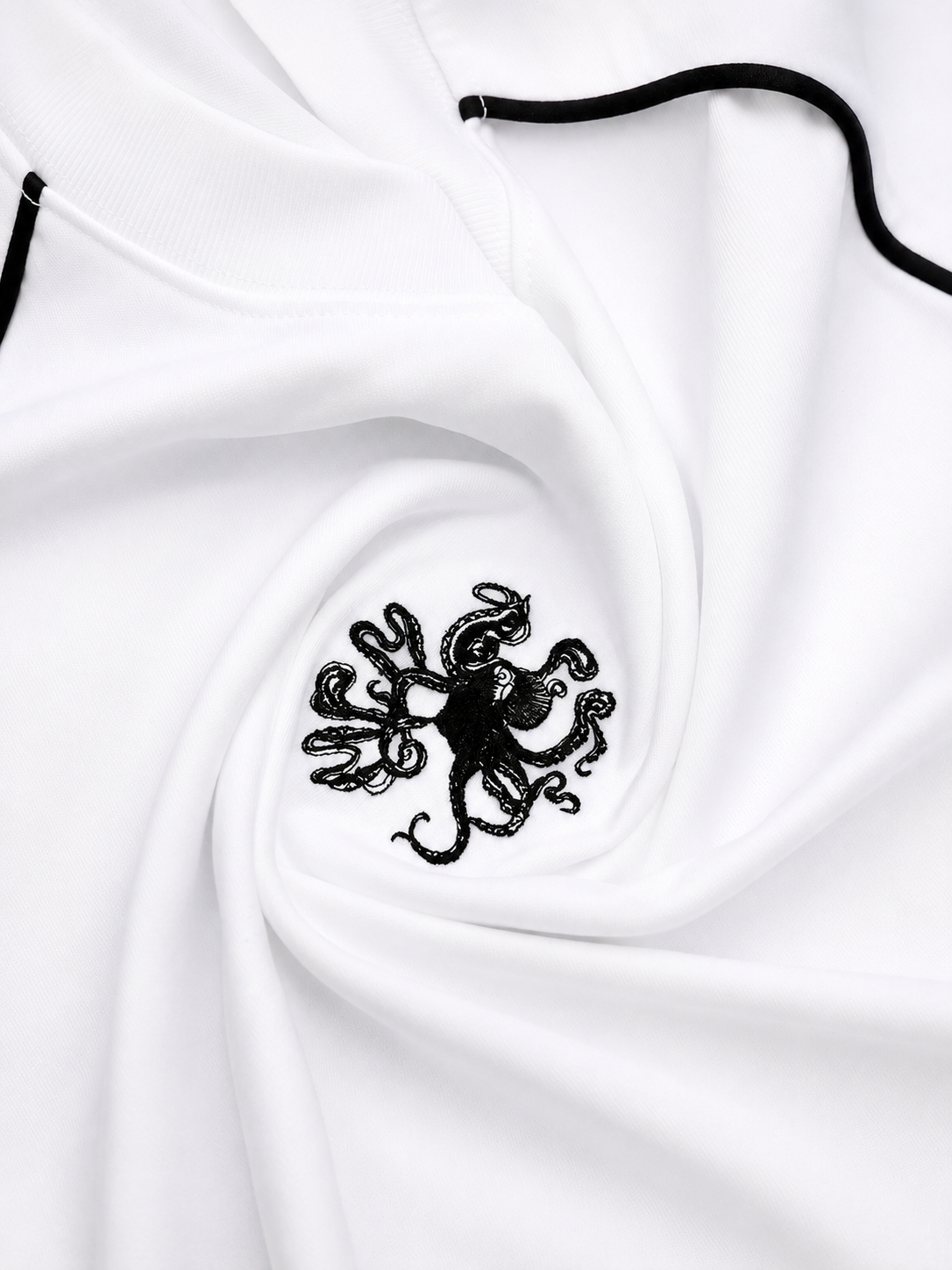 Members Octopus Comfort Tee White