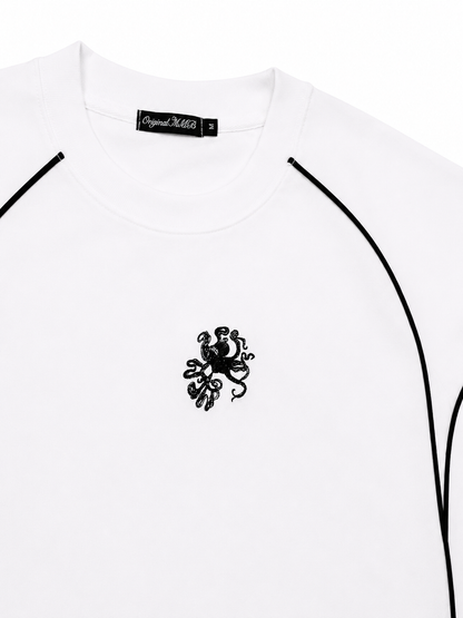 Members Octopus Comfort Tee White