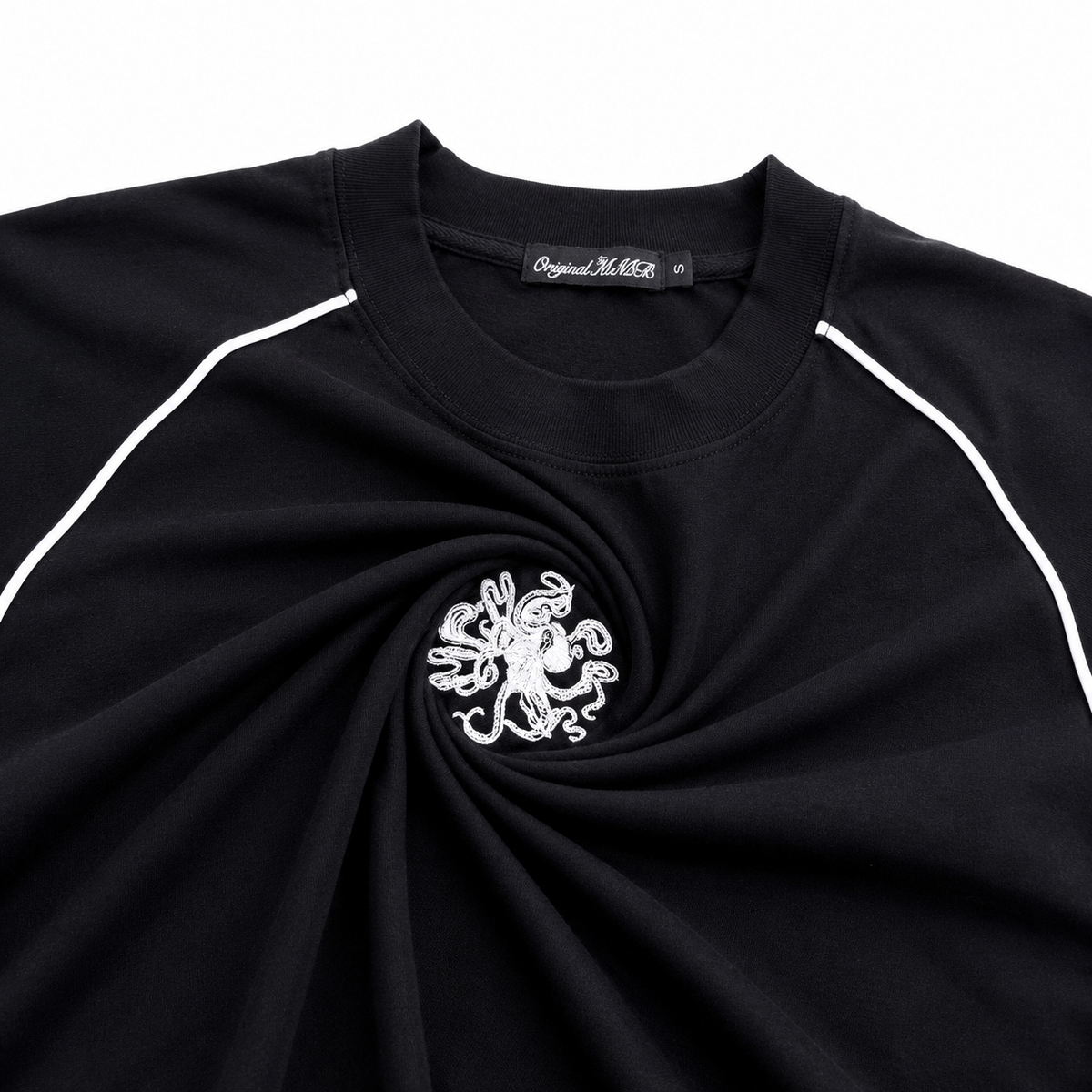 Members Octopus Comfort Tee Black
