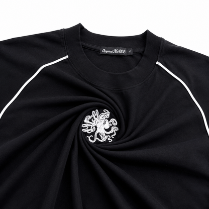 Members Octopus Comfort Tee Black