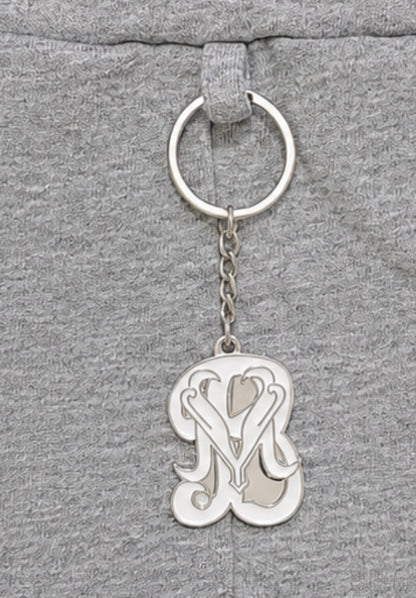 Members Signature Key Chain Grey