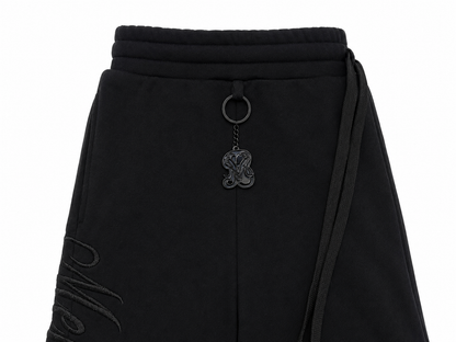 Members Signature Key Chain Black