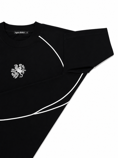 Members Octopus Comfort Tee Black