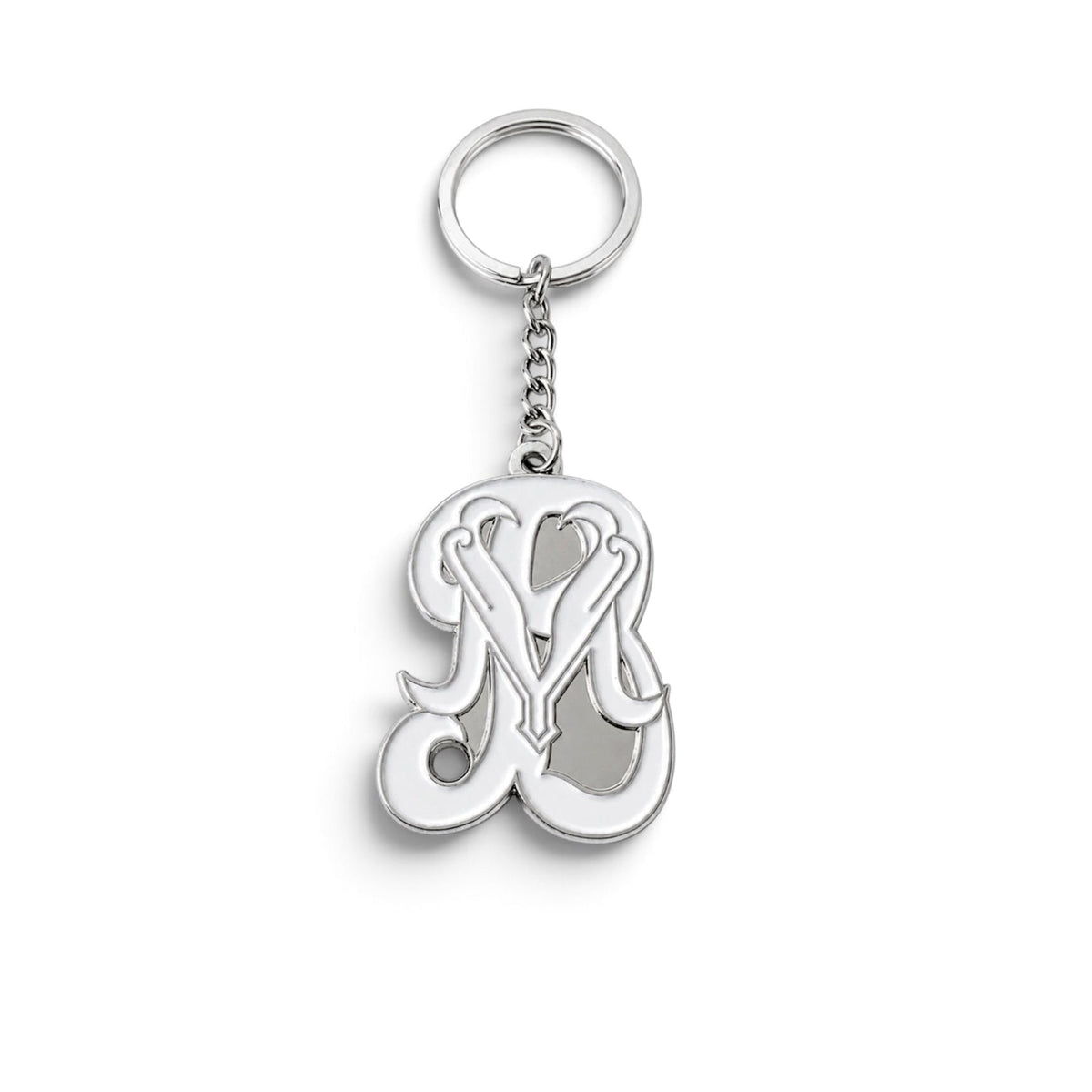 Members Signature Key Chain Grey