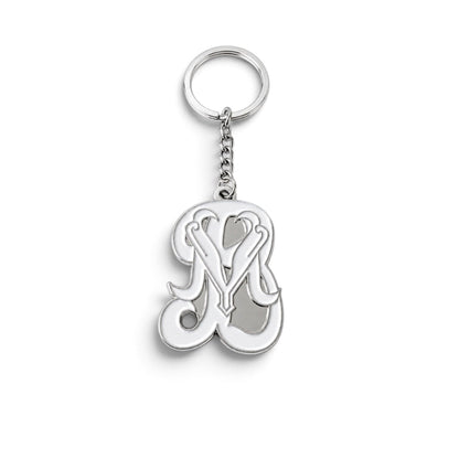 Members Signature Key Chain Grey