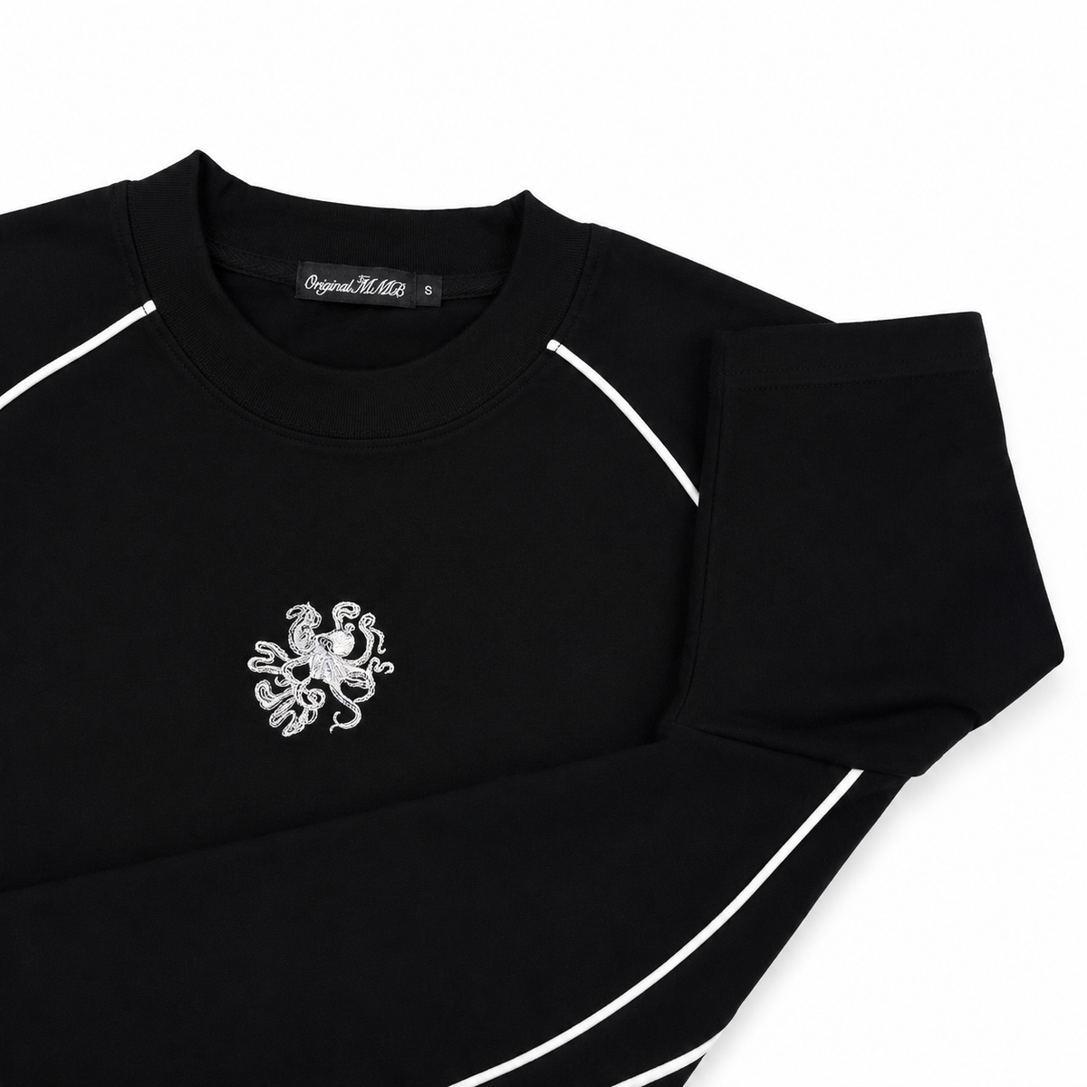 Members Octopus Comfort Tee Black