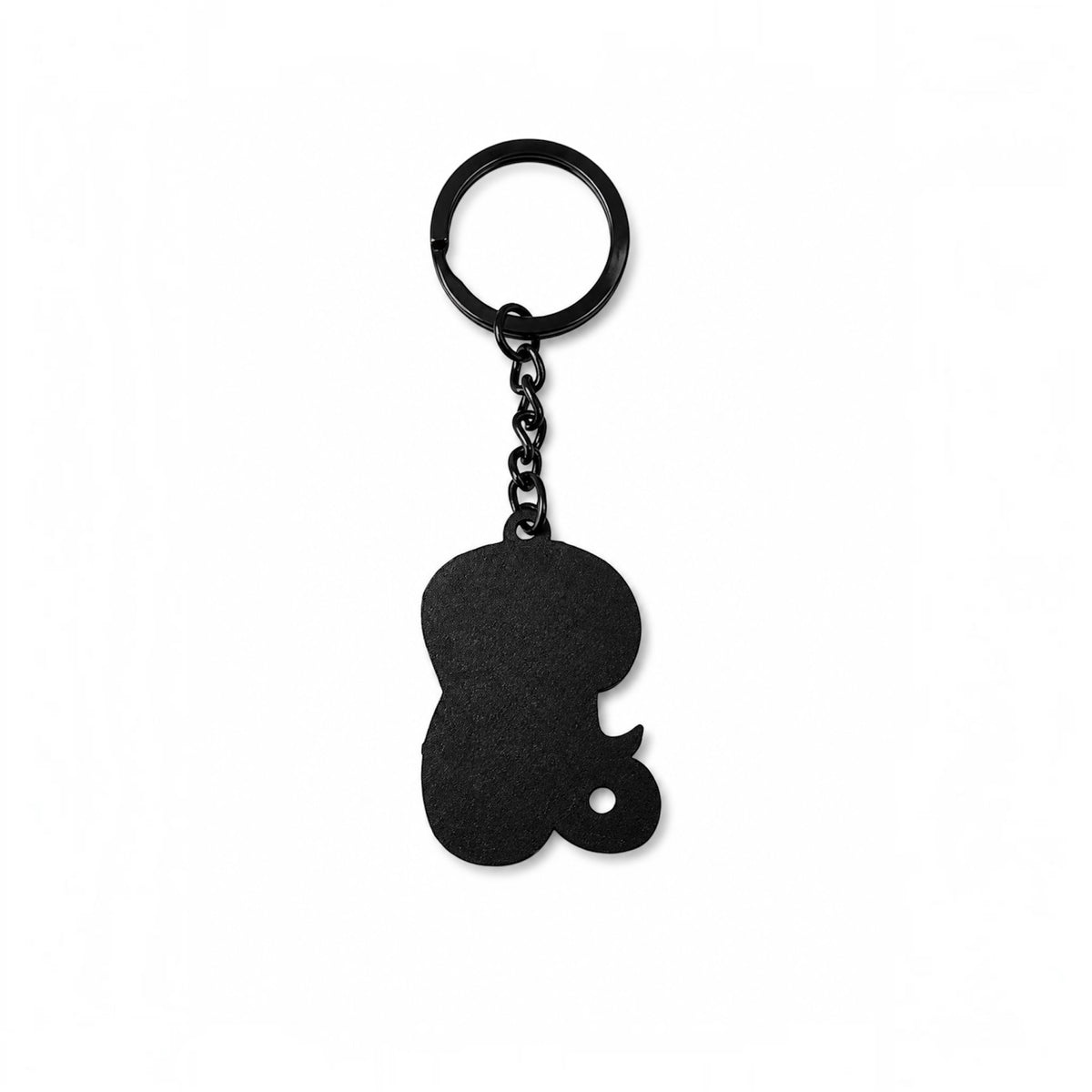 Members Signature Key Chain Black