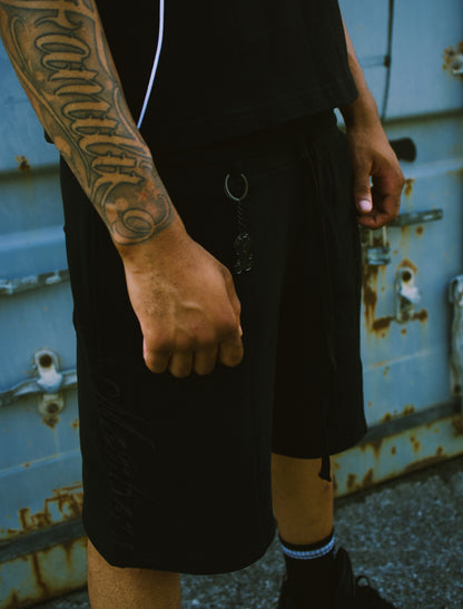 Members Signature Key Chain Black