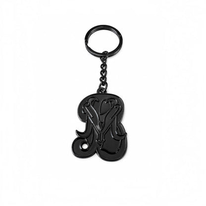 Members Signature Key Chain Black