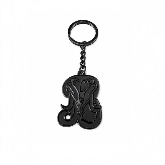 Members Signature Key Chain Black